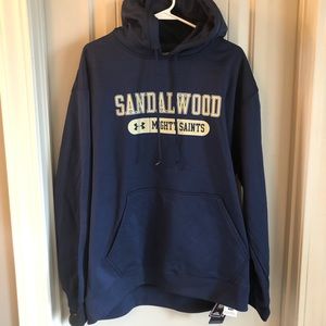 Sandlewood Mighty Saints Under Armour sweatshirt